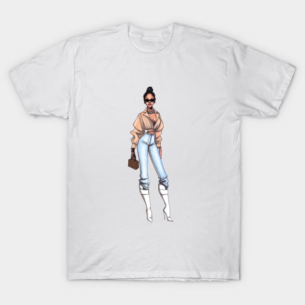 Rihanna T-Shirt by armandmehidri